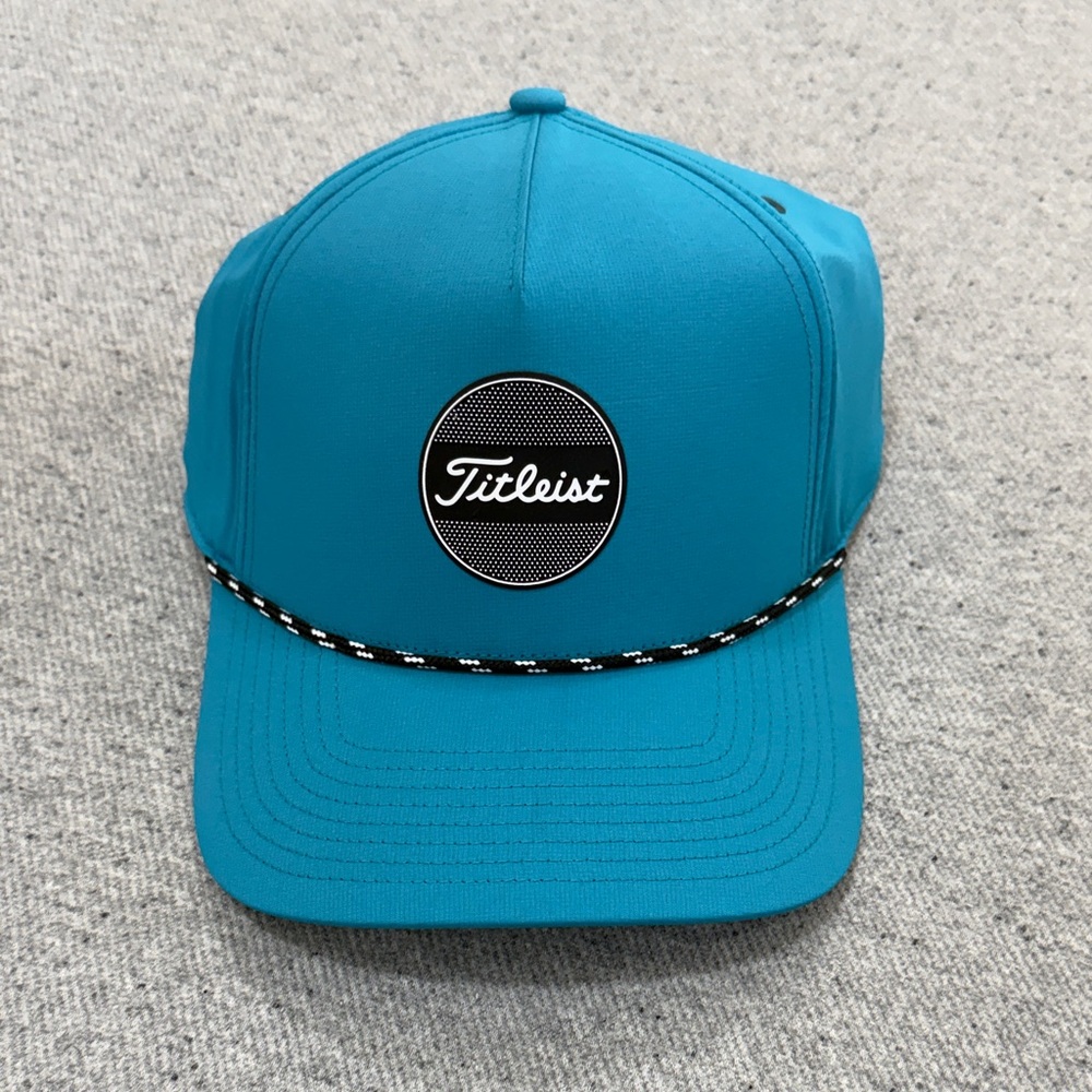 Titleist Teal Gold Rope Cap